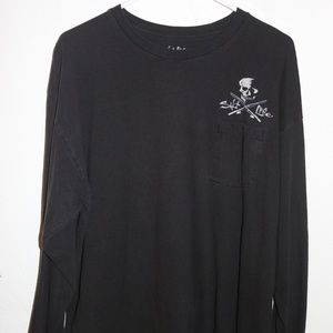 Salt Life Long Sleeve Shirt (old School)| Size Extra Large